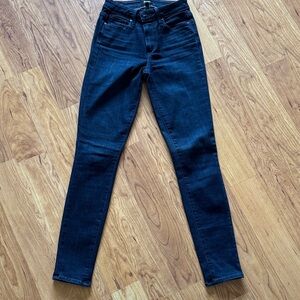 PAIGE Women's Dark Indigo Skinny Jeans